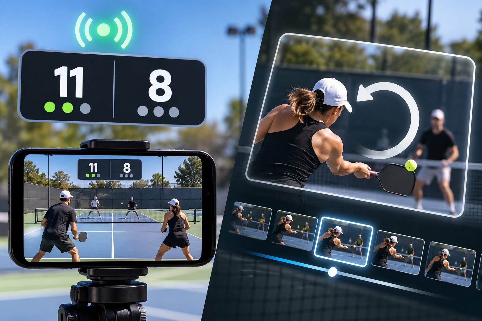 Instant replays & live scoring